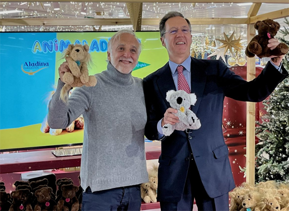 Paco Arango y Lucas Urquijo en la presentación de 'Animaladinos' | Foto de Servimedia