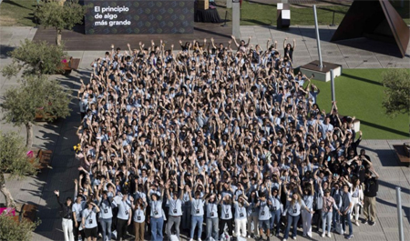 Más de 350 estudiantes participan en el campus The Challenge de EduCaixa en Barcelona | Foto de Ula Prats / FLC