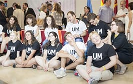 Alumnos del Campus inclusivo