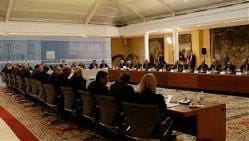 Anterior reunión de Zapatero con los empresarios