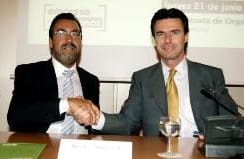 Momento de la firma del acuerdo