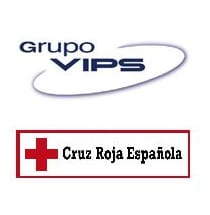 Logos de Grupo VIPS y Cruz Roja Española