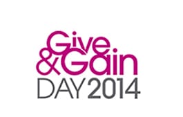 Cartel promocional de Give & Gain Day