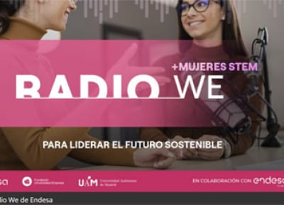 Logo de Radio We de Endesa