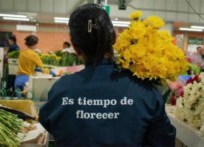 Trabajadora de la empresa