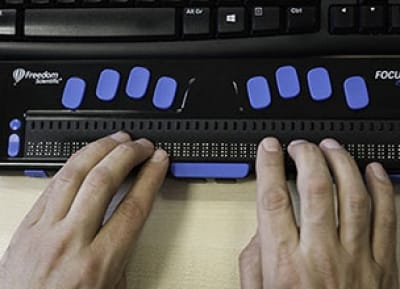 Línea braille
