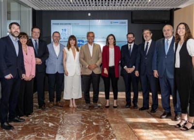 Los participantes en la jornada posan juntos al terminar la sesión | Foto: ILUNION