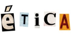 Ilustración sobre 'ética'