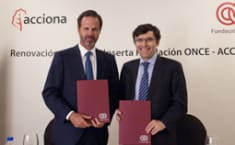 Momento de la firma del convenio