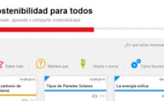 Página 'Sostenibilidad para todos'
