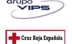 Logos de Grupo VIPS y Cruz Roja Española