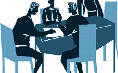 Ilustración sobre el grupo de trabajo