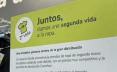 Carrefour, segunda mano textil