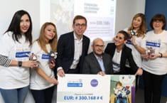 Momento de la entrega