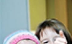 Alguno de los niños beneficiados de esta formación