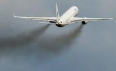 Avión contaminante