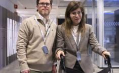 Javier y Raquel, dos empleados en puestos tecnológicos | Foto de Jorge Villa/Servimedia