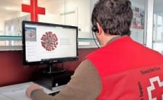 Voluntario de Cruz Roja