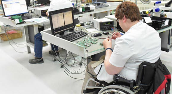 Trabajador con discapacidad cualificado